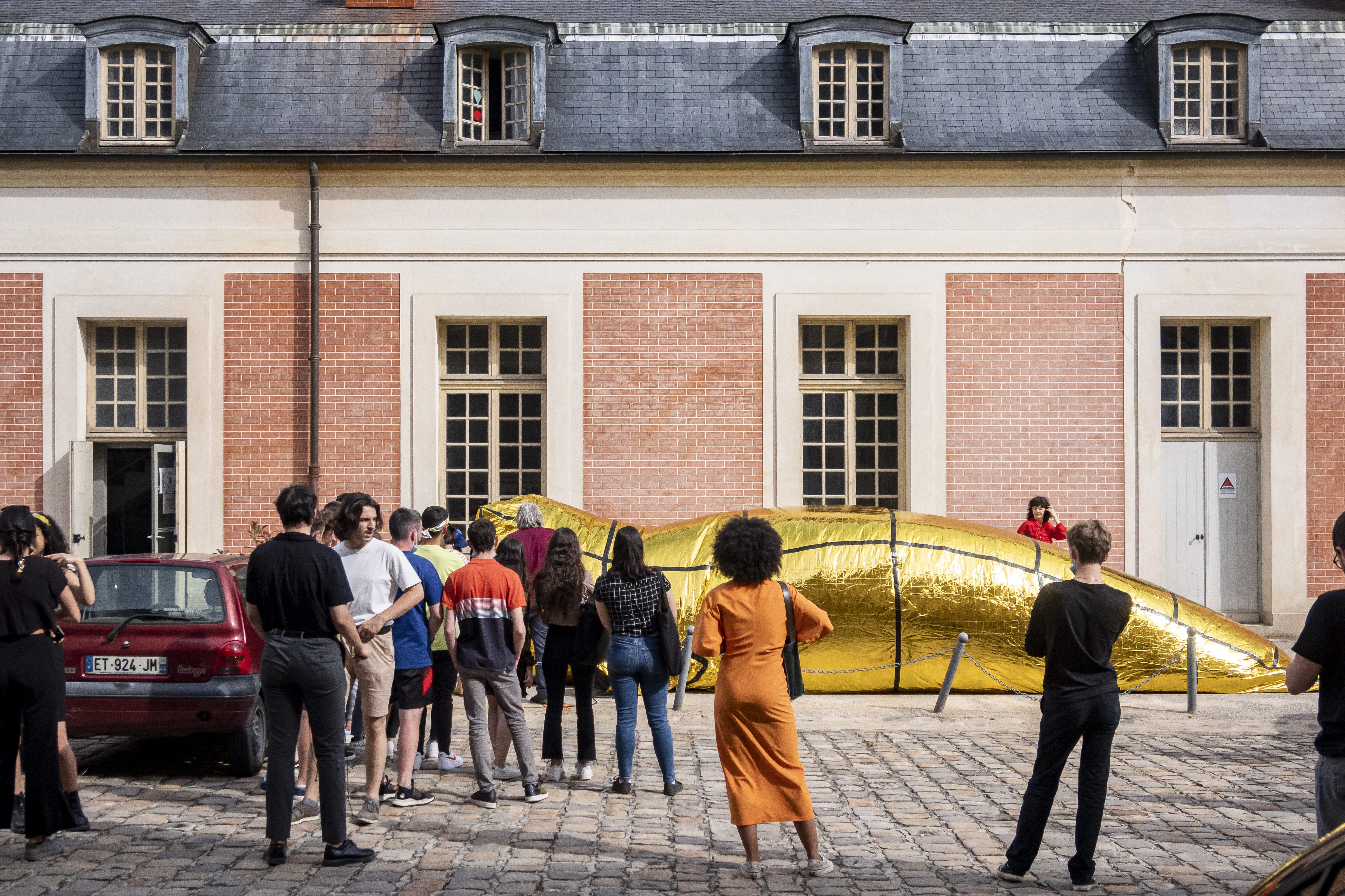 Les volumes gonflables expérimentaux des étudiants de l'ENSAV pour Blow Up en 2021
